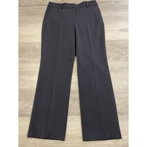 Talbots Barely Boot Curvy Navy Blue Slacks Trousers Pants Women’s Sz 8 NWT
